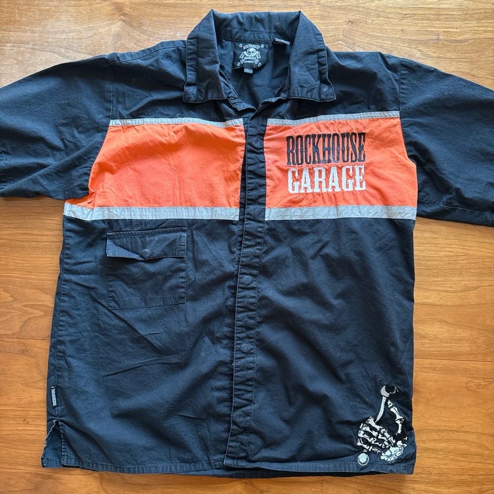 Black and Orange Men's Jacket